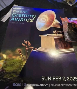 2025 67th Grammy Awards Program Taylor Swift Kendric Lamar Beyoncé Grammys Gaga - Picture 1 of 3