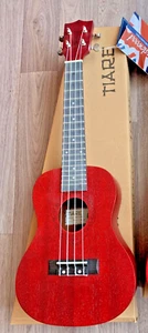 Ukulele, Konzert, rotes Tanglewood Modell TWT3TR, toller Sound, hochwertige UVP £ 80 - Bild 1 von 18