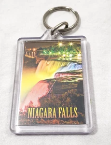 Niagara Falls Acrylic Keychain  rectangle key ring - Picture 1 of 5