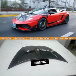 Carbon Fiber Exterior Front Hood Panel Cover for Lamborghini Huracan LP610 LP580 - Picture 1 of 8