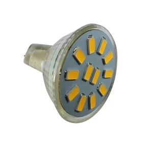 BARCA YACHT MARINE MR11 12 SMD LED 12V (10-30V DC) 6W 200LM LAMPADINA BIANCO CALDO ~20W - Foto 1 di 7