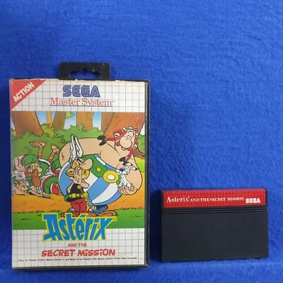 Master System ASTERIX (NI) and the Secret Mission Boxed Sega PAL Version - Image 1 of 4