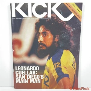 Kick Magazine Soccer NASL July 6, 1980 Leonardo Cuellar Cosmos vs Portland - Picture 1 of 9