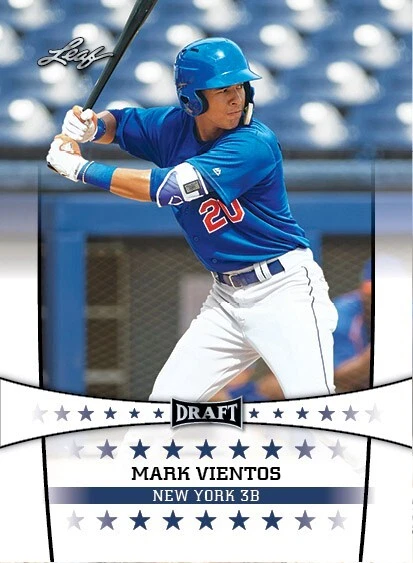 MARK VIENTOS 25 count 2017 Leaf Draft Rookies New York Mets - Image 1 of 1
