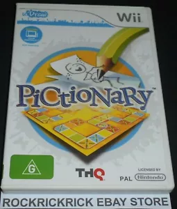 NINTENDO WII GAME PICTIONARY INCLUDES MANUAL - Bild 1 von 3