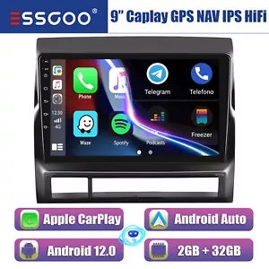 For Toyota Tacoma 05-2015 Carplay 9" Android 12 2+32G Car Stereo GPS Navigation - Picture 1 of 13