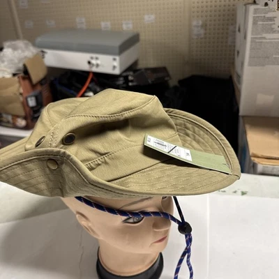 Sombrero de cubo Boonie de mezclas de algodón para hombre con cordón azul - Goodfellow & Co M/L verde ☼ Foto 1 de 4