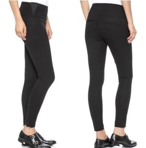 Spanx Women's Sz S Ready to Wow Black Stretch Twill Leggings - Picture 1 of 10