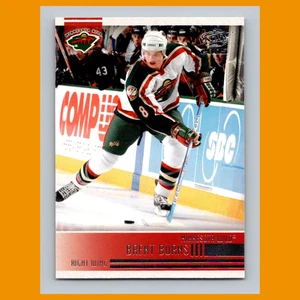 Brent Burns #128 2004-05 Pacific Minnesota Wild Hockey Card NHL - Picture 1 of 3