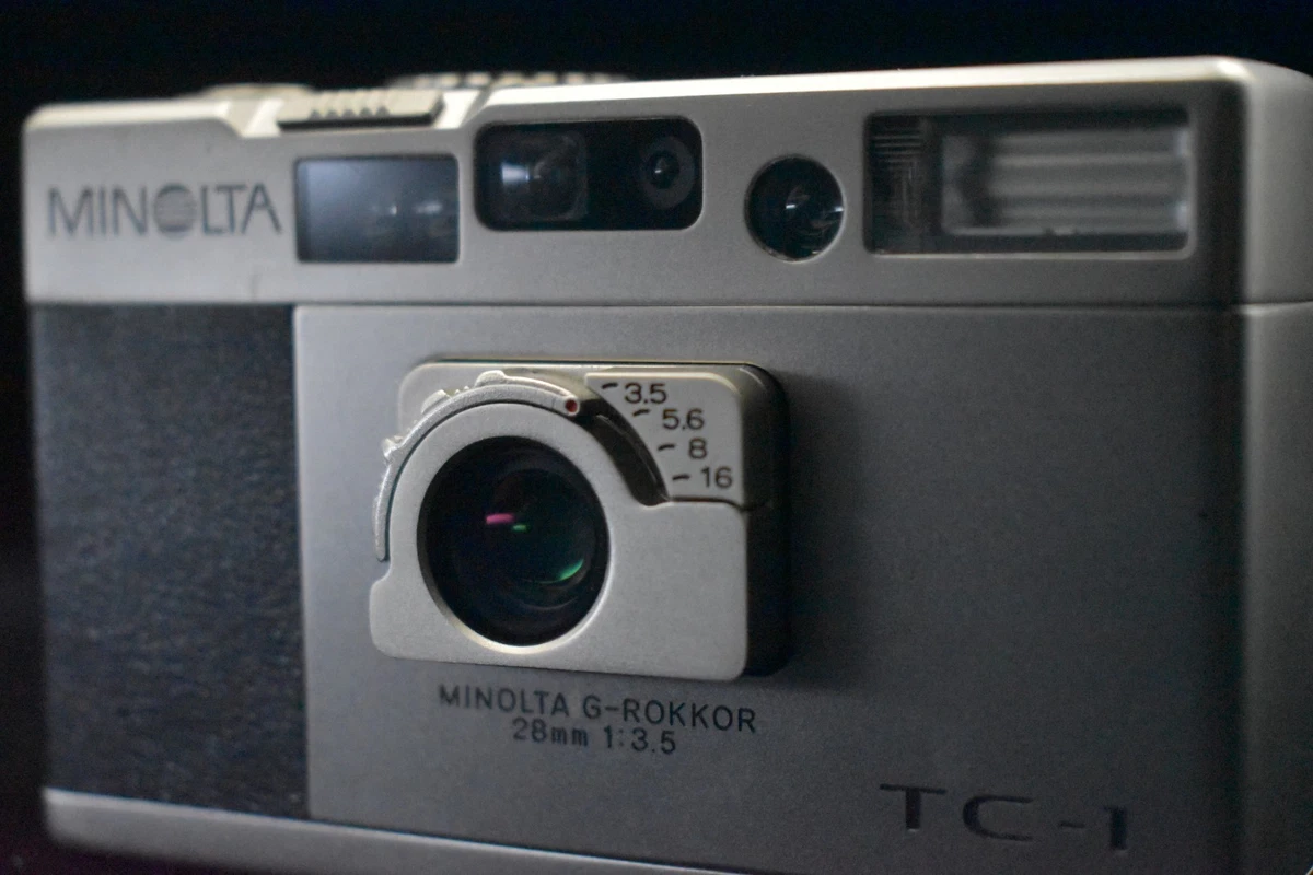 【値下げ】MINOLTA TC-1 Excellent Minolta TC-1 high-end compact film camera All Work