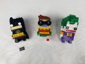 LEGO BRICKHEADZ: The Joker (41588) Robin 41587 Batman 41585 Incomplete 