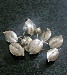 Vintage Anton Michelsen Dänische Sterling Silber Brosche Sammlerstück Schmuck - Bild 1 von 8