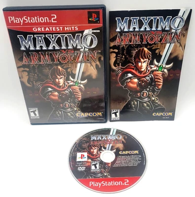 Maximo vs Army of Zin (Sony PlayStation 2 PS2, 2004)  CIB COMPLETE IN BOX CAPCOM - Image 1 of 2
