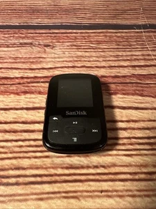 SanDisk Clip Sport Plus Lettore MP3 32GB Nero SDMX32 - FUNZIONANTE - Foto 1 di 8