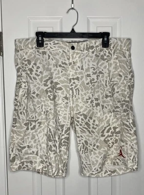 Pantalones Cortos Chinos Nike Air Jordan Jumpman Fragmentados Último Baile Blanco 38 Foto 1 de 4
