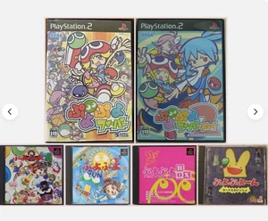 Puyo Puyo 2 3 Box Puyo~n Fever 2 Set 6 Games PS1 PS2 PlayStation 1 2 - Picture 1 of 11