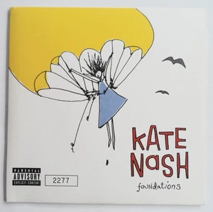 KATE NASH - FOUNDATIONS 7" VINYL 2007 NUMBERED *VG+/VG+* - Picture 1 of 4