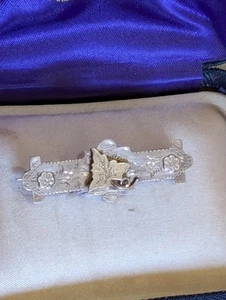 Antique Silver Brooch 1909 S.B Birmingham - Picture 1 of 5