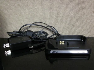 JVC Everio CU-VC3U Charging Dock With Power Supply & Cables OEM - Picture 1 of 7