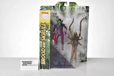Figura de acción Diamond Select Toys Marvel Select - Brood And Skrull 2007 sellada Foto 1 de 4