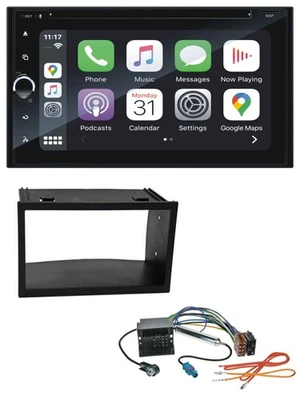 Blaupunkt 2DIN Bluetooth DAB USB DVD MP3 Autoradio für VW Golf IV Polo Passat T4 - Bild 1 von 4