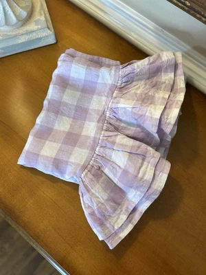 GreenRow Guinga Lino Volantes ESTÁNDAR Falsa (1) Púrpura seminuevo  Foto 1 de 4