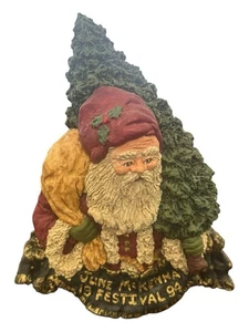 June McKenna 1994 First Annual Festival Santa * Flatback signiert 3.09.94 - Bild 1 von 6