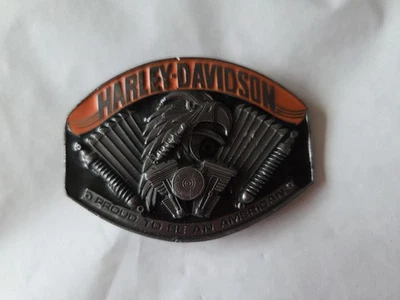 Vintage Harley Davidson 1990 Belt Buckle - Image 1 of 4