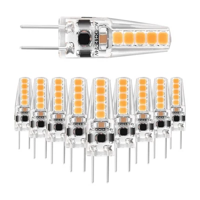 G4 LED Bulb, 2W Equivalent to 15W-20W Halogen Bulb, T3 JC Type Bi-Pin G4 Base... - Image 1 of 4