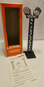 Torre reflector de funcionamiento vintage Lionel 027 6-2314 con caja - Imagen 1 de 6
