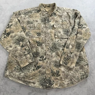Camisa GameGuard Para Hombre Grande Camuflada Manga Larga Abotonada Caza Aire Libre GG Foto 1 de 4