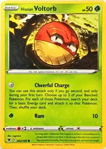 Hisuian Voltorb 002/189 Swsh10: Astral Radiance Regular - Picture 1 of 2