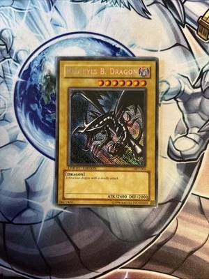 (13) Yu-Gi-Oh! Red-Eyes B. Dragon Limited Ed Reverse Secret Error BPT-005 HP - Image 1 of 4