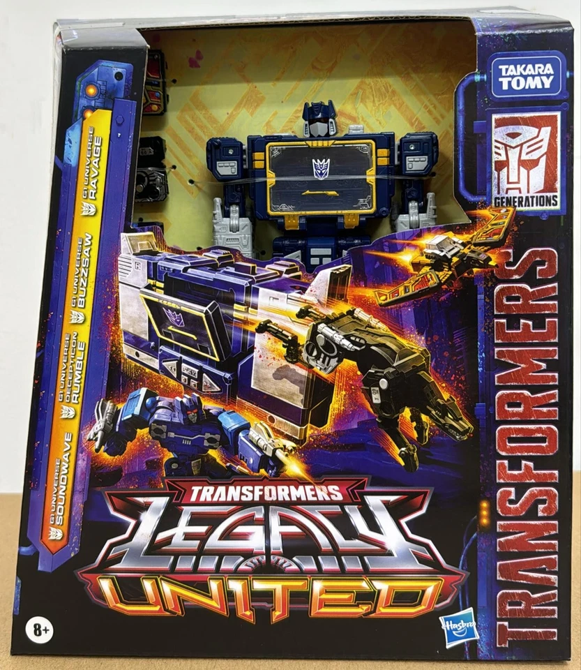 Transformers Legacy United Leader Class G1 Universe Soundwave 7-In Figure F9188