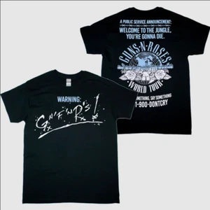 T-Shirt Roses Guns Tour N' T-Shirt Welt 2023 Konzert - Bild 1 von 5