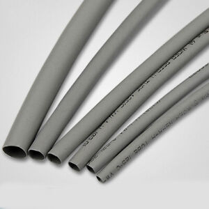 Gray 2:1 Heatshrink Tubing 1/2/3/3.5/4/5/6/8/10/12/14/16/20/25/30/40/50mm Dia