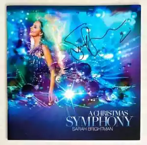 Sarah Brightman Firmato Un Programma Sinfonico di Natale Tour Book 2021 - Foto 1 di 1