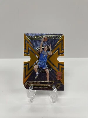 2022-23 Panini Donruss Elite #7 Josh Giddey Power Formulas Orange Die-Cut - Image 1 of 2