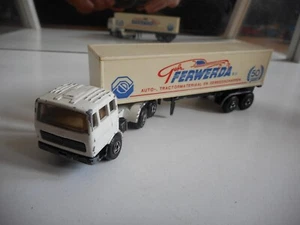 Efsi Mercedes Truck + Trailer "Ferwerda" in White - Foto 1 di 2