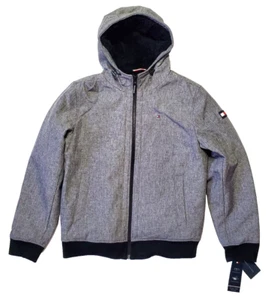 NWT Tommy Hilfiger Water & Wind Resistant Size S Hooded Jacket 151AP383 - Picture 1 of 5