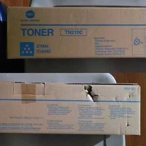 KONICA MINOLTA TN210C 8938-508 (TN210C) Tonerkassette Cyan Neu - Bild 1 von 3