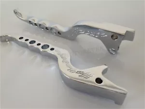 Chrome Billet Brake Clutch Hand Lever For Suzuki Gsxr1300R Hayabusa 1999-2007 - Picture 1 of 5