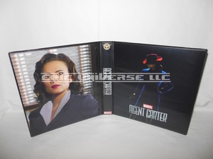 Custom Made 2018 Agent Carter Trading Card Binder Graphic Inserts