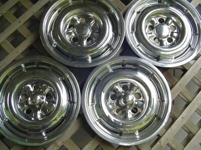 TAPASCUBOS MERCURY COMET CYCLONE MARAUDER CUBIERTAS DE RUEDA TAPAS CENTRALES DE COLECCIÓN FORD Foto 1 de 4