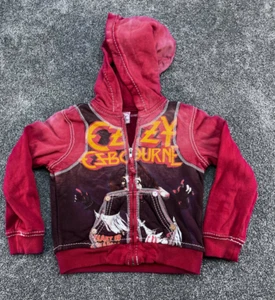True Religion Ozzy Osbourne Youth Medium Hoodie Vintage Rare - Bild 1 von 10