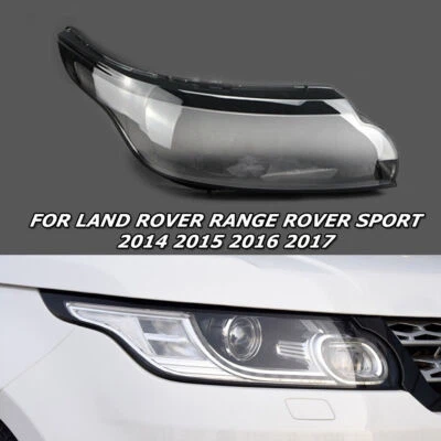 For Land Rover Range Rover Sport 2014-2017 Right Side Headlight Lens Cover Clear - Image 1 of 4