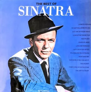 FRANK SINATRA THE BEST OF SINATRA - 180-GRAM BLUE VINYL LP " NEW, SEALED " - Picture 1 of 2
