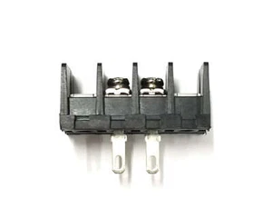 Sato Parts # ML-40-S1AXF-2P 2 Position Feed Through Terminal Block ~ 10A @ 250V - Picture 1 of 1