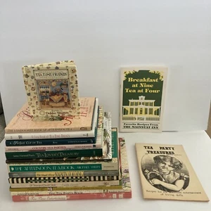 Tea Collection Books Lot 16 Instant Library Party Time Recipes Experience Rare - Picture 1 of 23