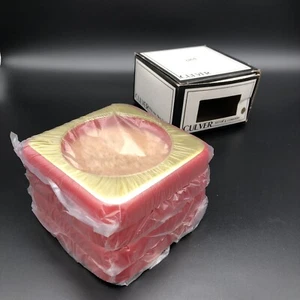 Vintage Durchbruch Rot Kunststoff Untersetzer 4er Set MCM - Bild 1 von 5